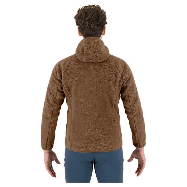 Karpos Moiazza Retro´ Fleecejacka Med Dragkedja Brun L Man