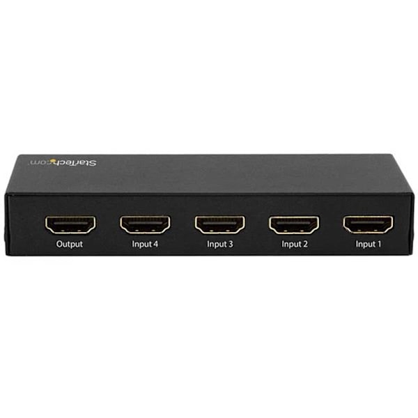 Startech Hdmi 2.0 Switch 4 Port 4k Sort