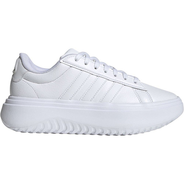 Adidas Utbildare Grand Court Platform Vit EU 39 1/3 Kvinna