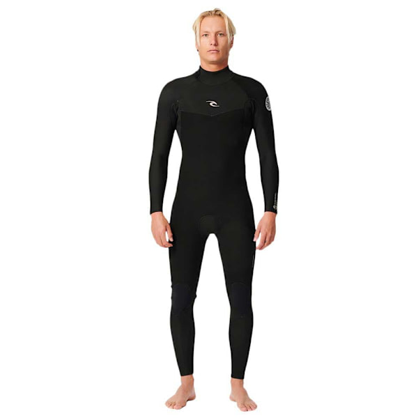 Rip Curl D/patrol 4/3 Mm Gb Stmr Langærmet Neopren-dragt Med Lynlås På Ryggen  MS