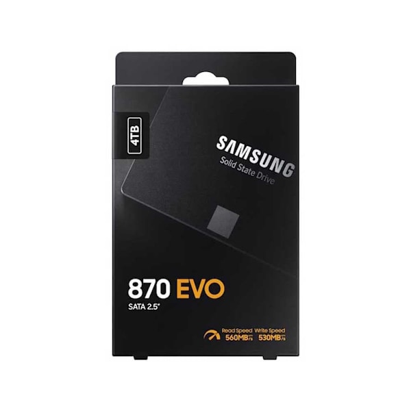 Samsung Kiintolevy Ssd 870 Evo Sata 3 4tb Musta