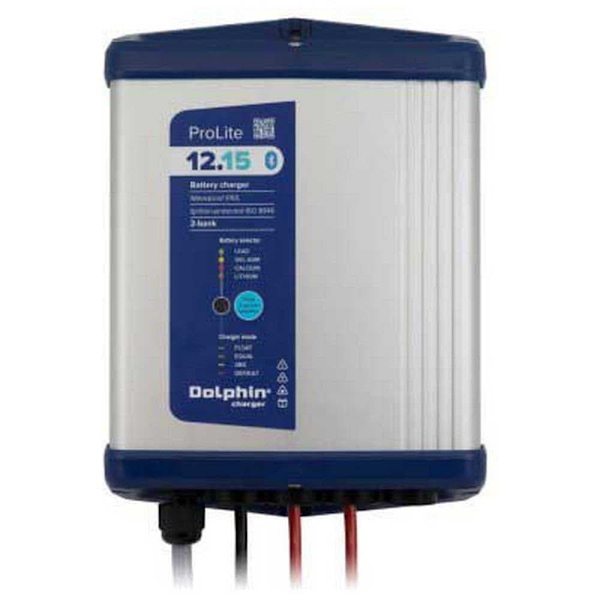 Dolphin Oplader Pro Lite 12v 15a  142 x 72 x 194 mm