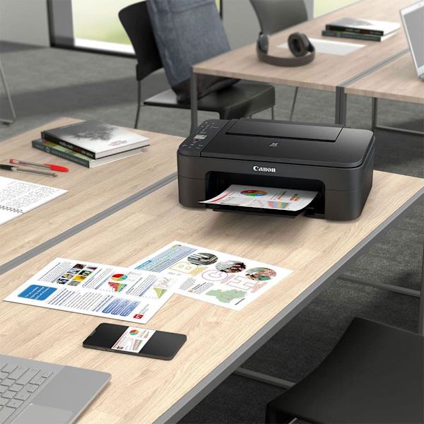 Canon Multifunktionsskrivare Pixma Ts3350 Svart One Size / EU Plug