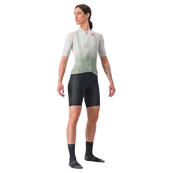 Castelli Climber´s 2.0 Lyhythihainen Pyöräilypaita Vihreä,Harmaa M Nainen