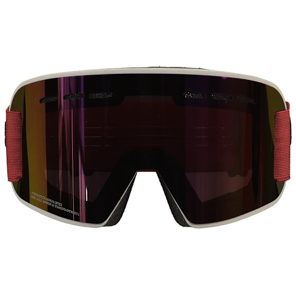 Marker Skibriller Smooth Operator L Rød Wine Gold Mirror/CAT3