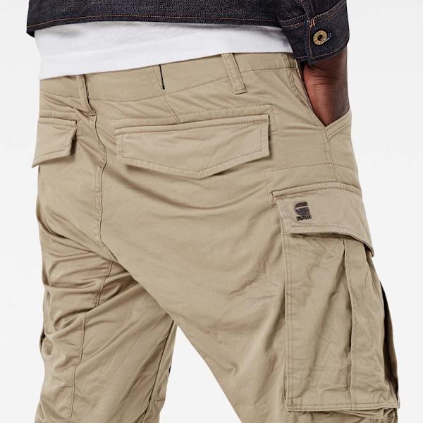 G-star Bukser Rovic Zip 3d Tapered Beige 30 / 30 Mand