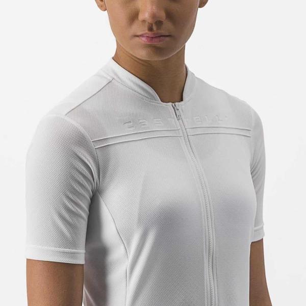 Castelli Lyhythihainen Jersey Anima 4 Valkoinen M Nainen
