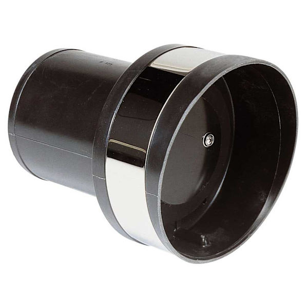Vetus Udstødningsskrog Tc Sort 90 mm