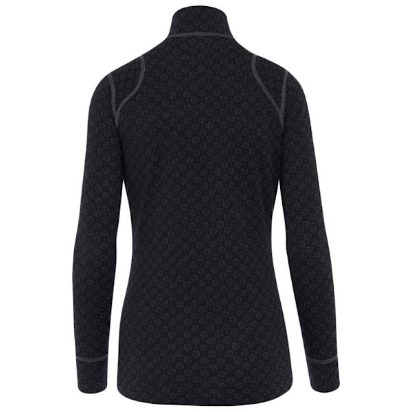 Thermowave Pitkähihainen Pohjakerros Merino Xtreme Zip Musta XL Nainen
