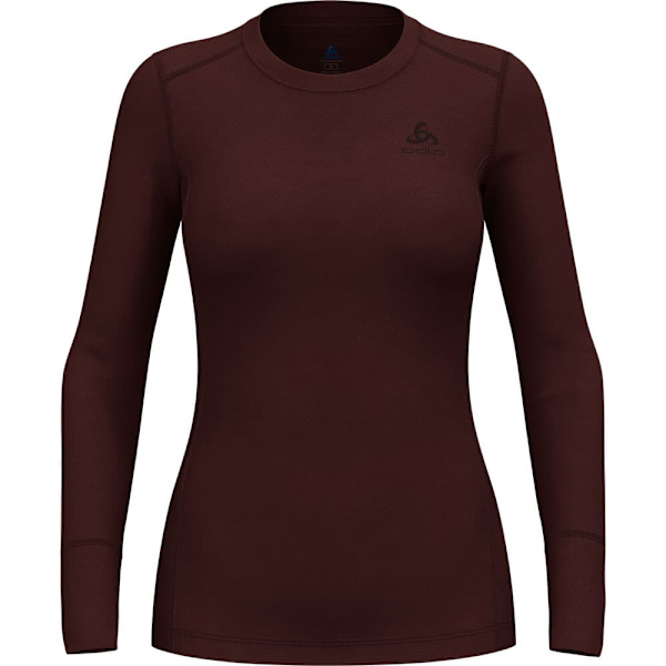 Odlo Merino 200 Langærmet Baselayer Brun XS Kvinde