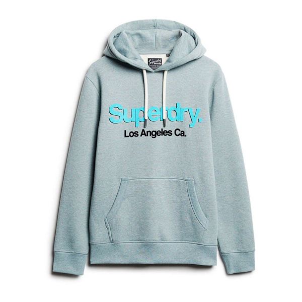Superdry Hættetrøje Core Logo Classic Grå XL Mand