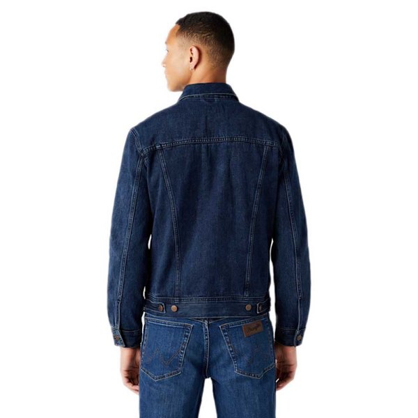 Wrangler Denimjakke Authentic Blå L Mand