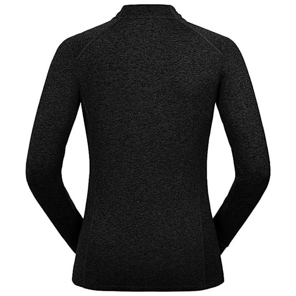 E.l.t. Langærmet T-shirt Functional Zip Milano Sort XS