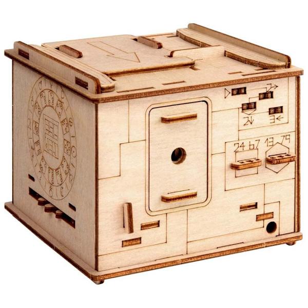 Escape Welt Space Box Pussel Brädspel 12 Cm