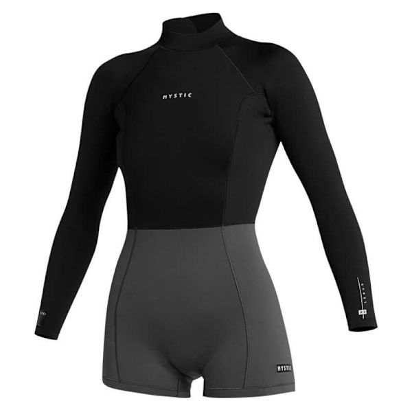 Mystic Shorty Med Lynlås Bagpå Lunar Sort XS