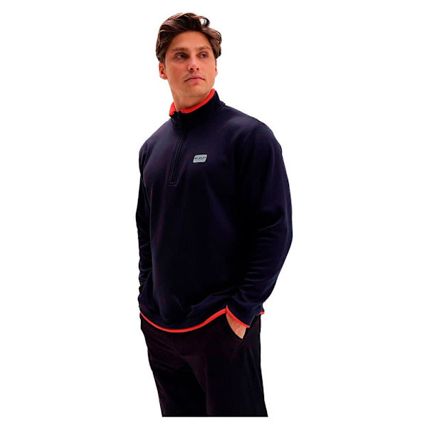 Stuburt Halv Lynlås Fleece Active Tech Blå 2XL Kvinde