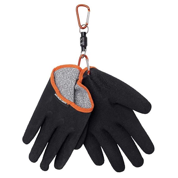 Savage Gear Aqua Guard Handsker Sort XL Mand