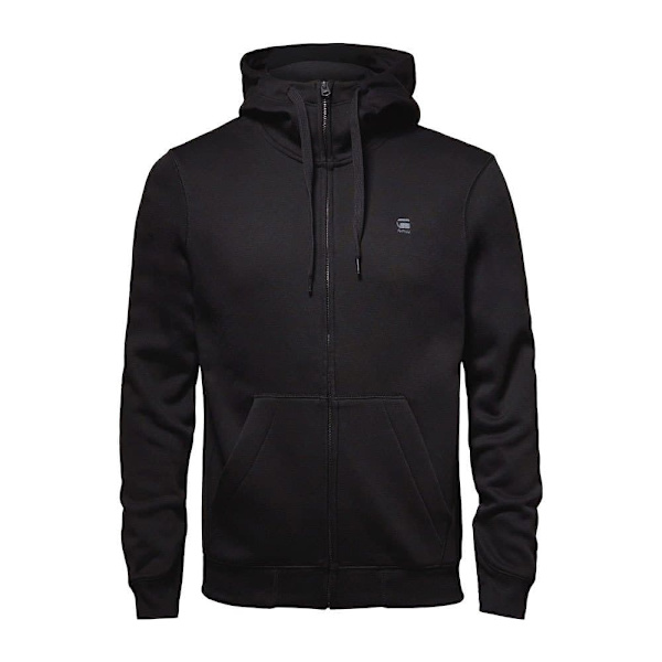 G-star Fuld Lynlå Sweatshirt Premium Core Sort XL Mand
