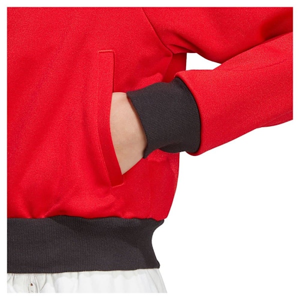 Adidas Jacka Tiro Tt Lif Röd L Kvinna