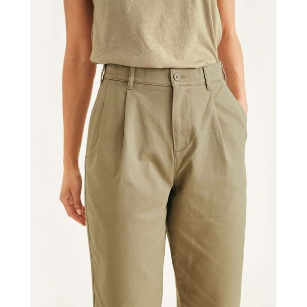 Dockers Almindelige Taljebukser Original Beige 27 Kvinde