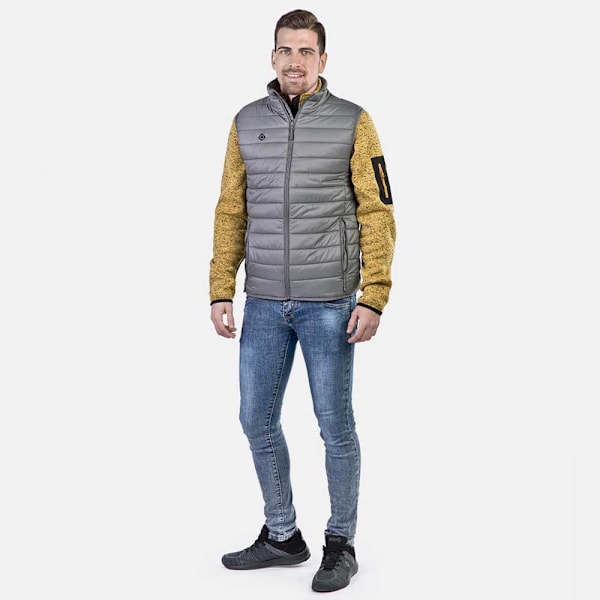 Izas Vest Nis M Grå S Mand