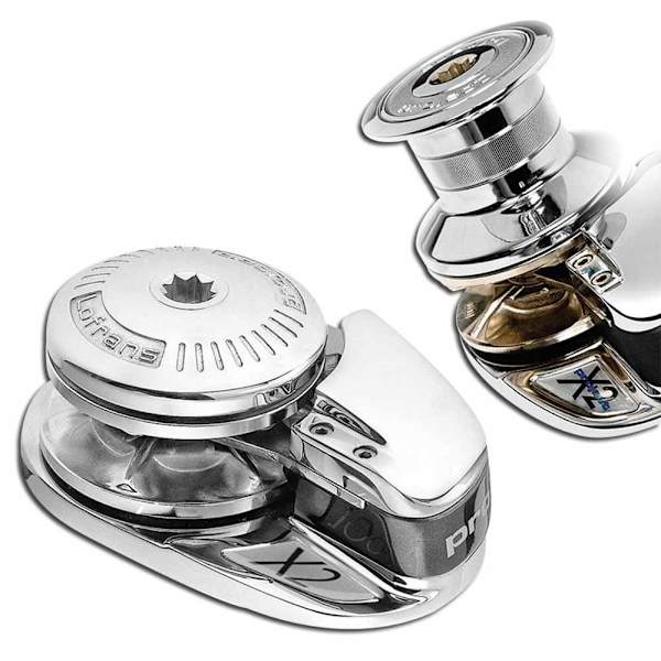 Lofrans Tuulilasi X2 Chromed Bronze Hopeinen 10 mm DIN 766