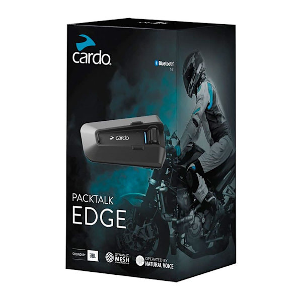 Cardo Samtaleanlæg Packtalk Edge Søvfarvet Sort