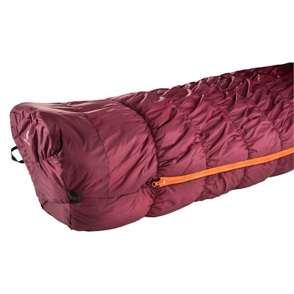 Deuter Exosphere-6° Sl Sovsäck Röd Short / Right Zipper