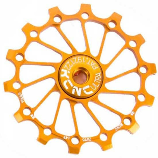Kcnc Lange Tænder Smalle/brede Med Keramiske Lejer Ultra Sram X-sync Gylden 16t