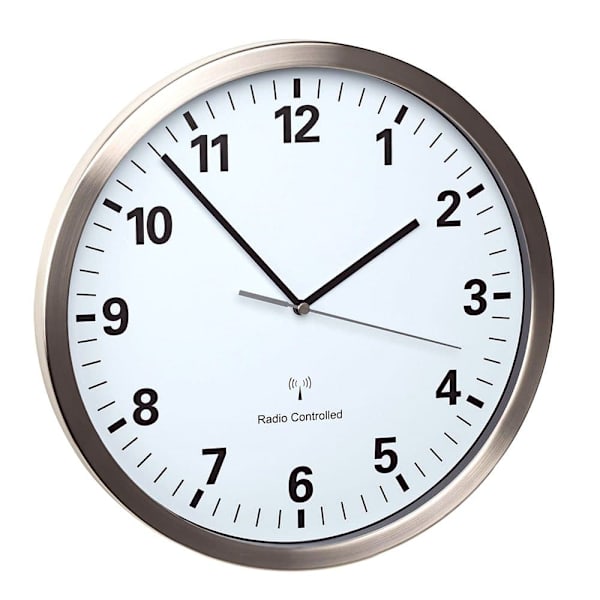 Tfa Dostmann Radiostyrd Klocka 60.3523.02 Silver