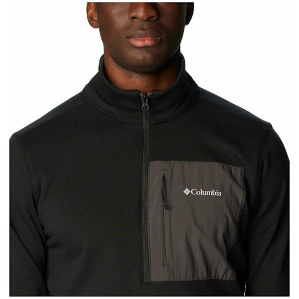 Columbia Halv Lynlås Fleece Hike™ Sort S Mand