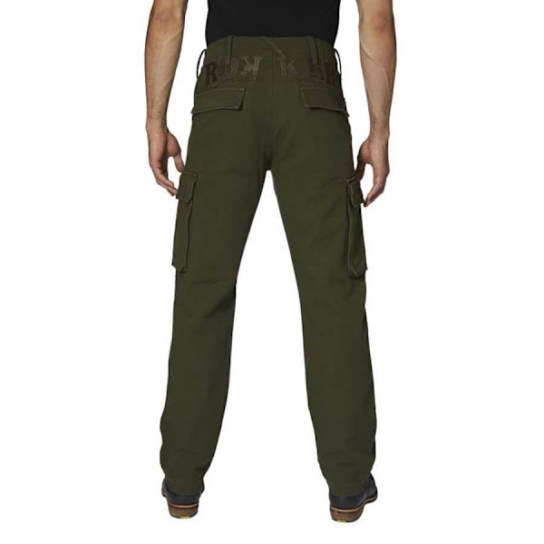 Rokker Logo Cargobukser Grøn 34 / 32 Mand