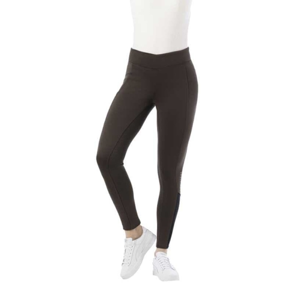 Equitheme Ridbyxor I Silikonsits Brigitte Svart 34
