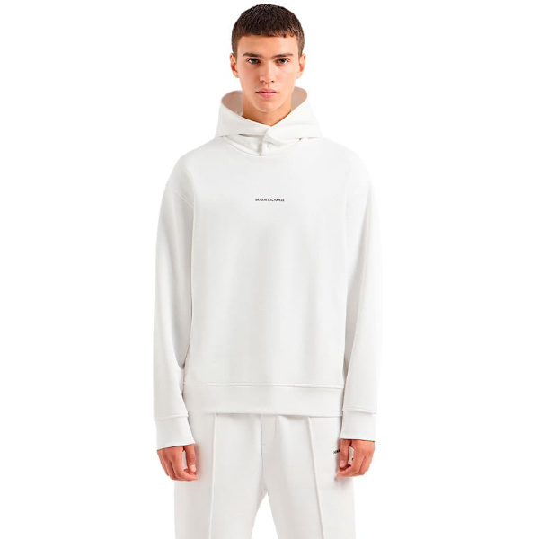 Armani Exchange 6dzmlj-zj4xz Sweatshirt Hvid S Mand