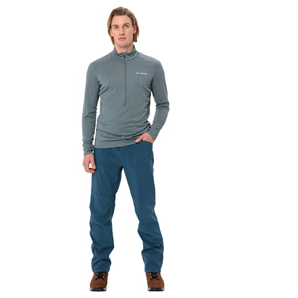 Vaude Elope Softshell Byxor Blå 54 Man