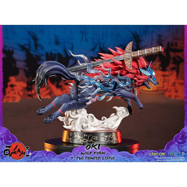 First 4 Figures Wolf Form Standard Edition Okami Oki Flerfarvet
