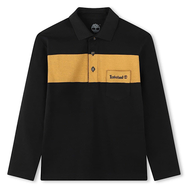 Timberland T60309 Pitkähihainen Polopaita Musta 6 Years