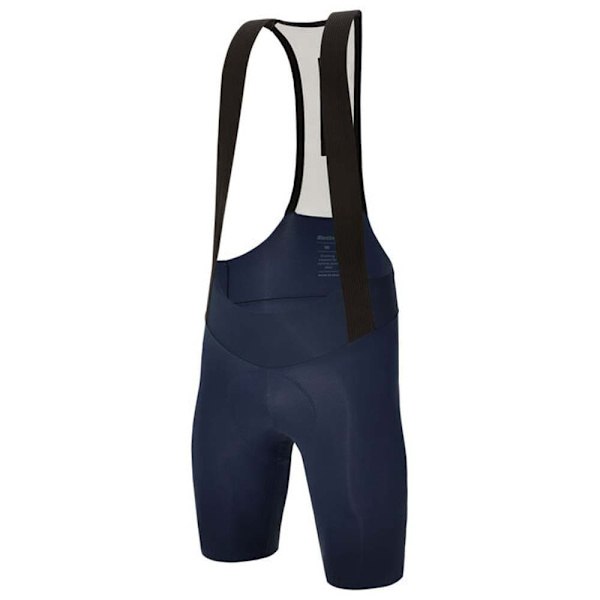 Santini Bib Shorts Plush Blå L Mand