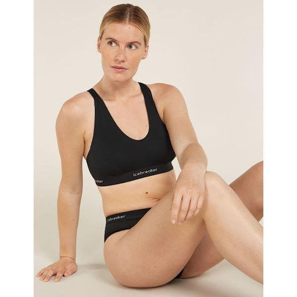 Icebreaker Merino 125 Cool-lite Sprite Racerback Sports-bh  XL Kvinde