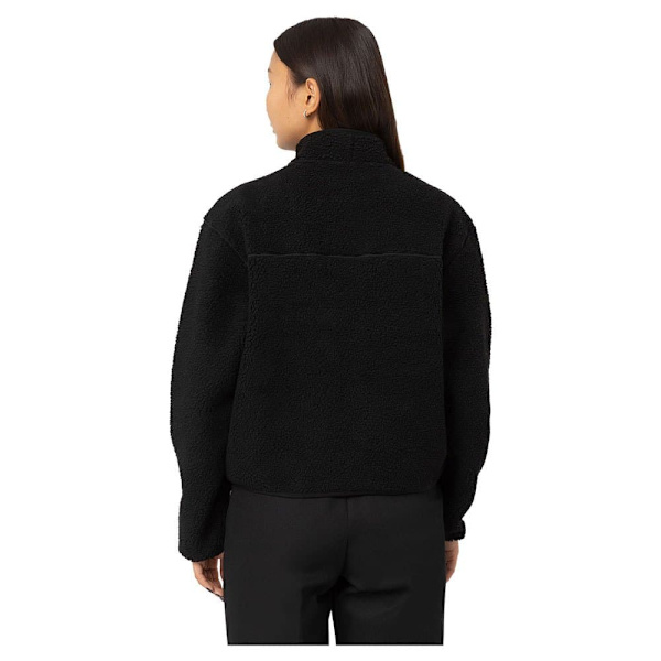 Dickies Full Dragkedja Fleece Mount Hope Svart S Kvinna