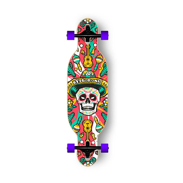 Hydroponic Dt Kids Ungdoms Longboard 31.5´´ Flerfärgad 8.5 Inches