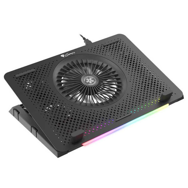 Genesis Kylbas För Bärbar Dator Oxid 450 Rgb 15.6´´ Svart