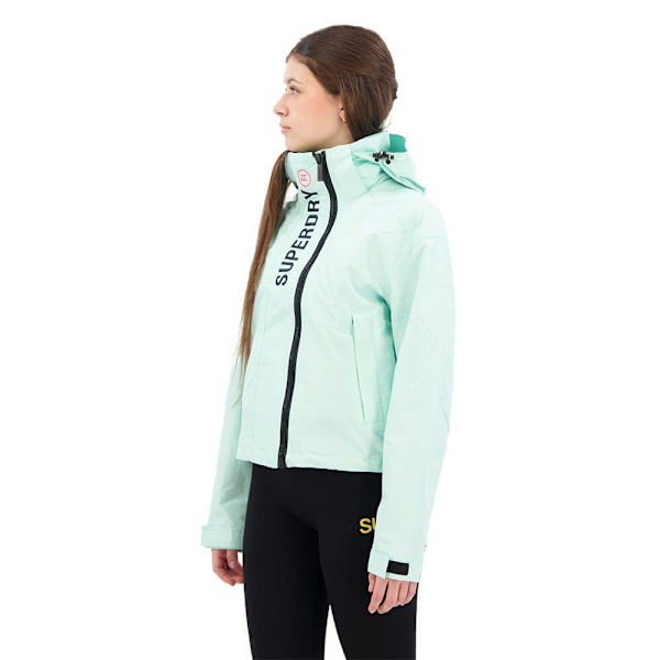 Superdry W5011655a Jacka Grönt L Kvinna