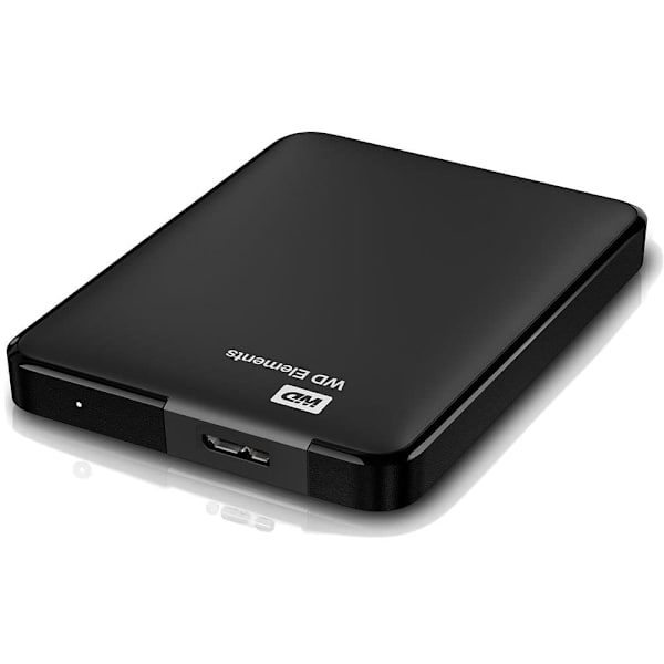 Western Digital Ekstern Hdd-harddisk Elements Se Usb 3.0 2.5´´ 1 Sort