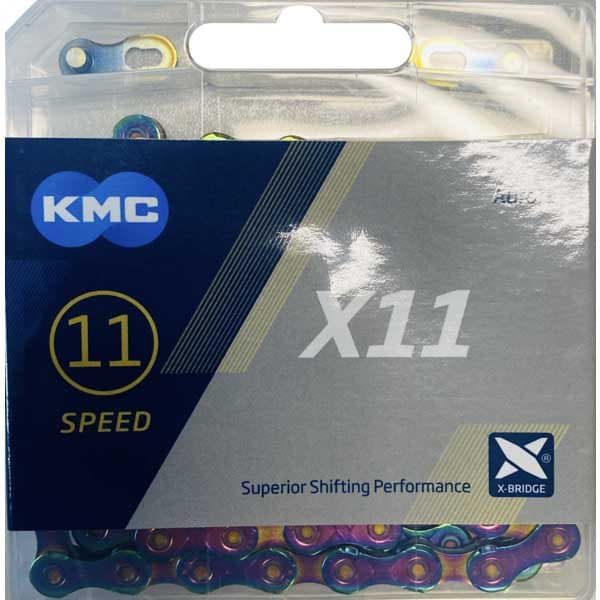 Kmc Kedja Aurora Flerfärgad 118 Links / 11s