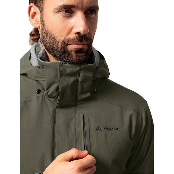 Vaude Idris Wool Ii Parka Grøn 2XL Mand