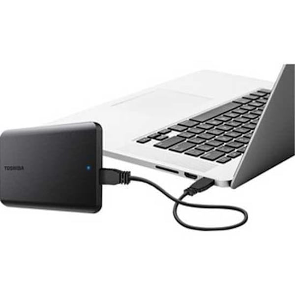 Toshiba Ekstern Harddisk Canvio Basics 2tb Søvfarvet
