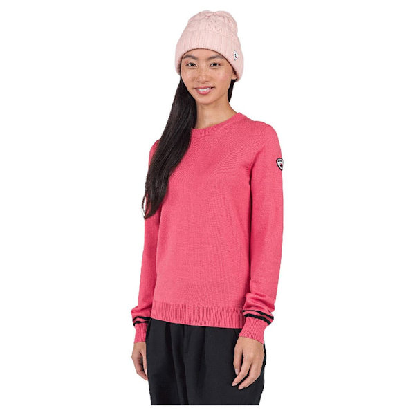 Rossignol Corporate Crew Neck Tröja Rosa L Kvinna