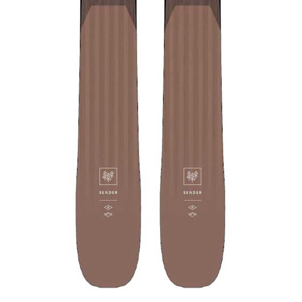 Rossignol Alpine Ski Sender 90 Pro Open+nx 10 Gw B93 Brun 130