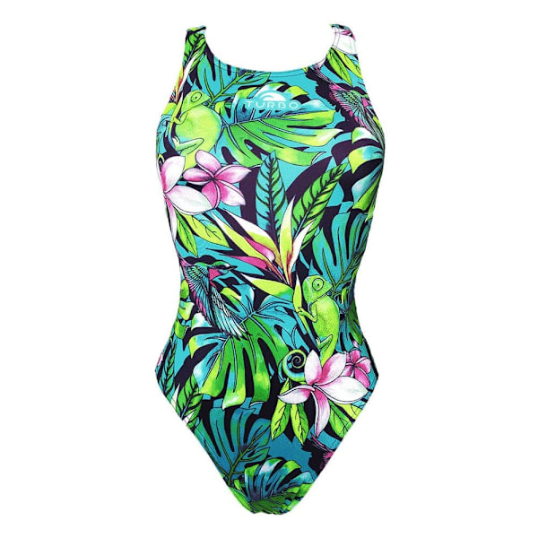 Turbo Badedragt Jungle Bird Orange S Kvinde
